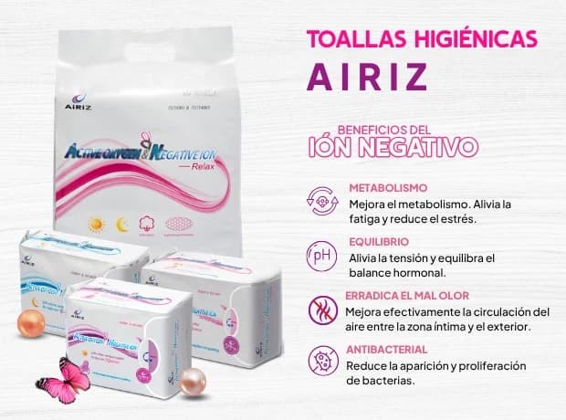 Set Toallas Higiénicas Airiz